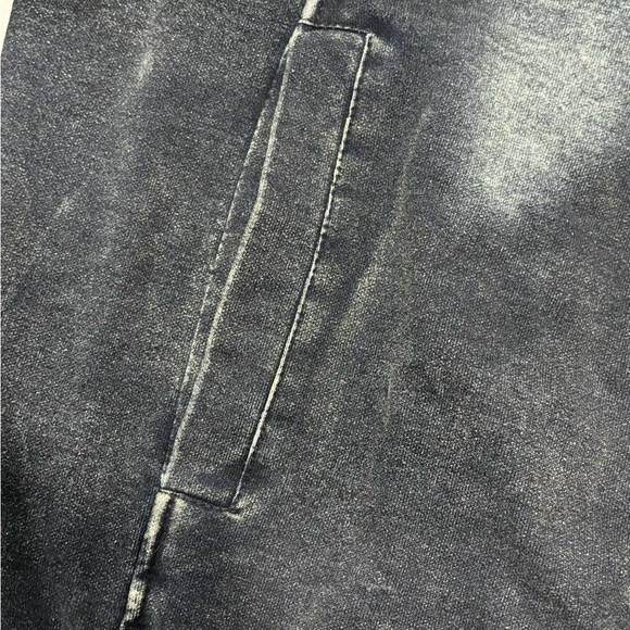 Oxygen Size Medium denim mix jacket with hood - Picture 3 of 6